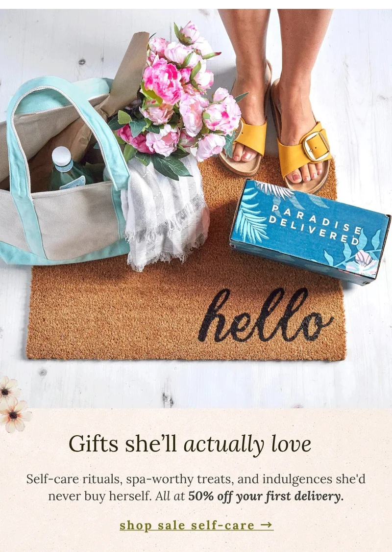 Shop the 50% OFF spring forward sale