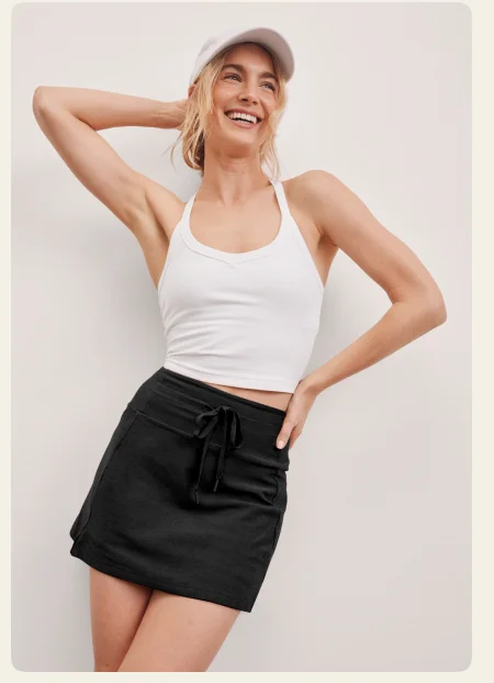Spacedye Go Pocket Skirt in Darkest Night