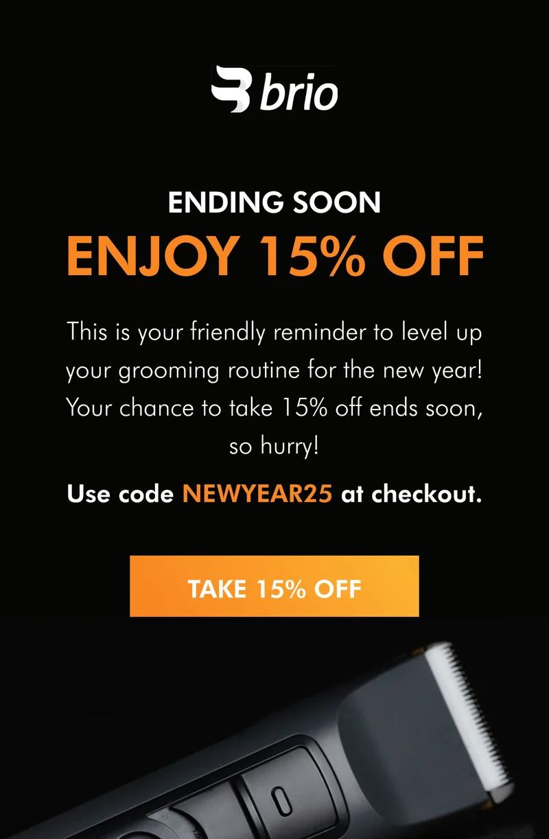 It's time to clean up downstairs with 15% off using code NEWYEAR25!