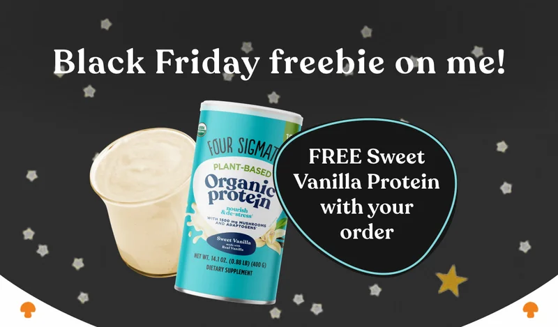 Black Friday freebie on me! - FREE Sweet Vanilla Protein with your order
