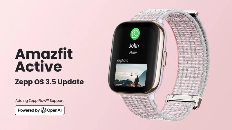 Amazfit Active updates