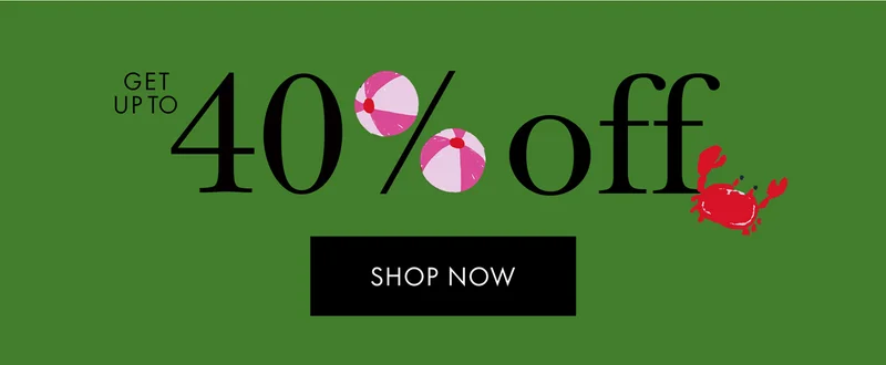 Get upto 40% off Shop Now