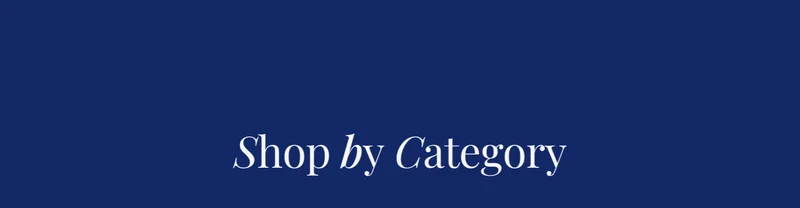 Shop by category