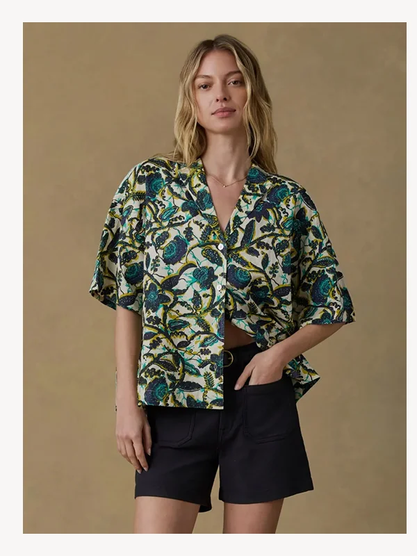 Montecito Linen Relaxed Camp Shirt