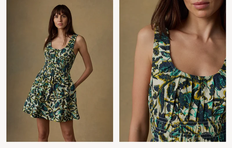 Montecito Linen Mini Dress