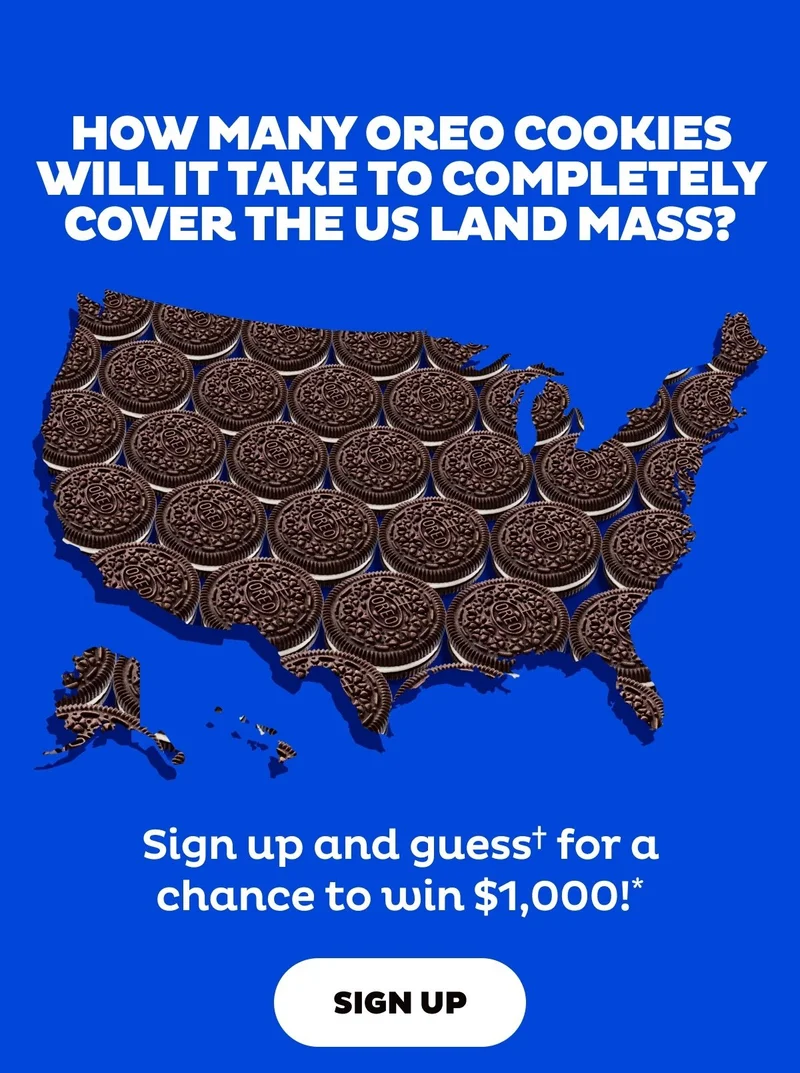 Sign up and guess for a chance to win $1,000 Sign up and guess for a chance to win $1,000