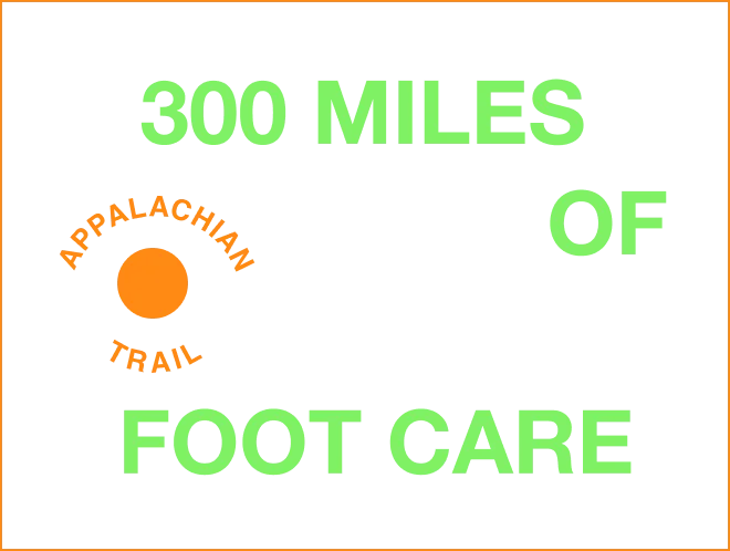 300 MILES OF FOOT CARE