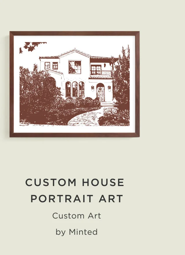 Custom House Portrait Art