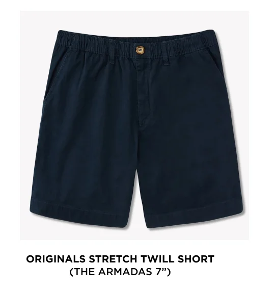Originals Stretch Twill Short: The Armadas
