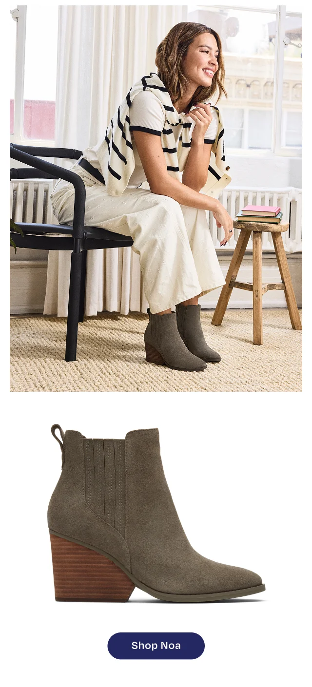 Shop Noa Ankle Boot - Button