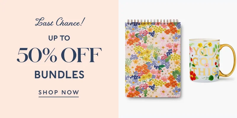 Up to 50% off Bundles