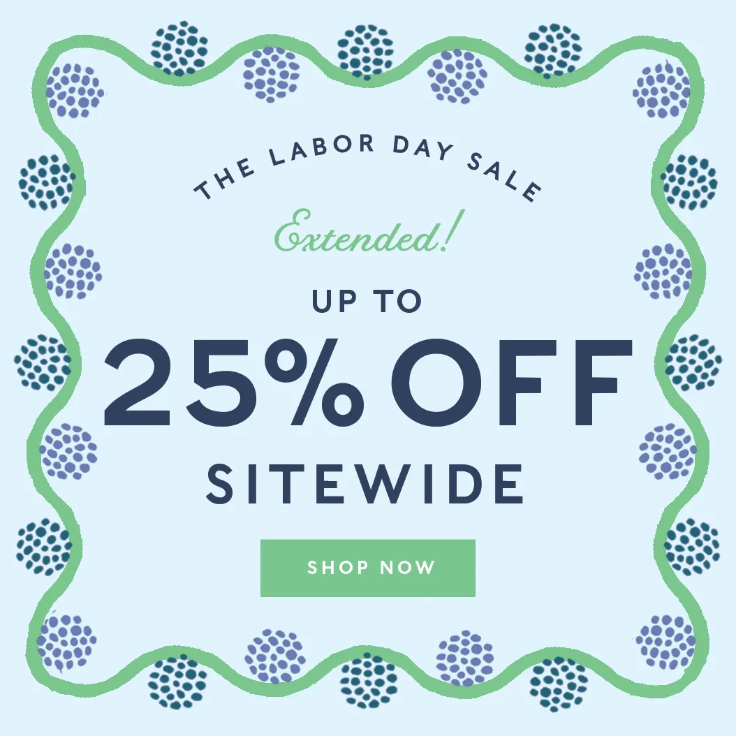 Up to 25% off Sitewide