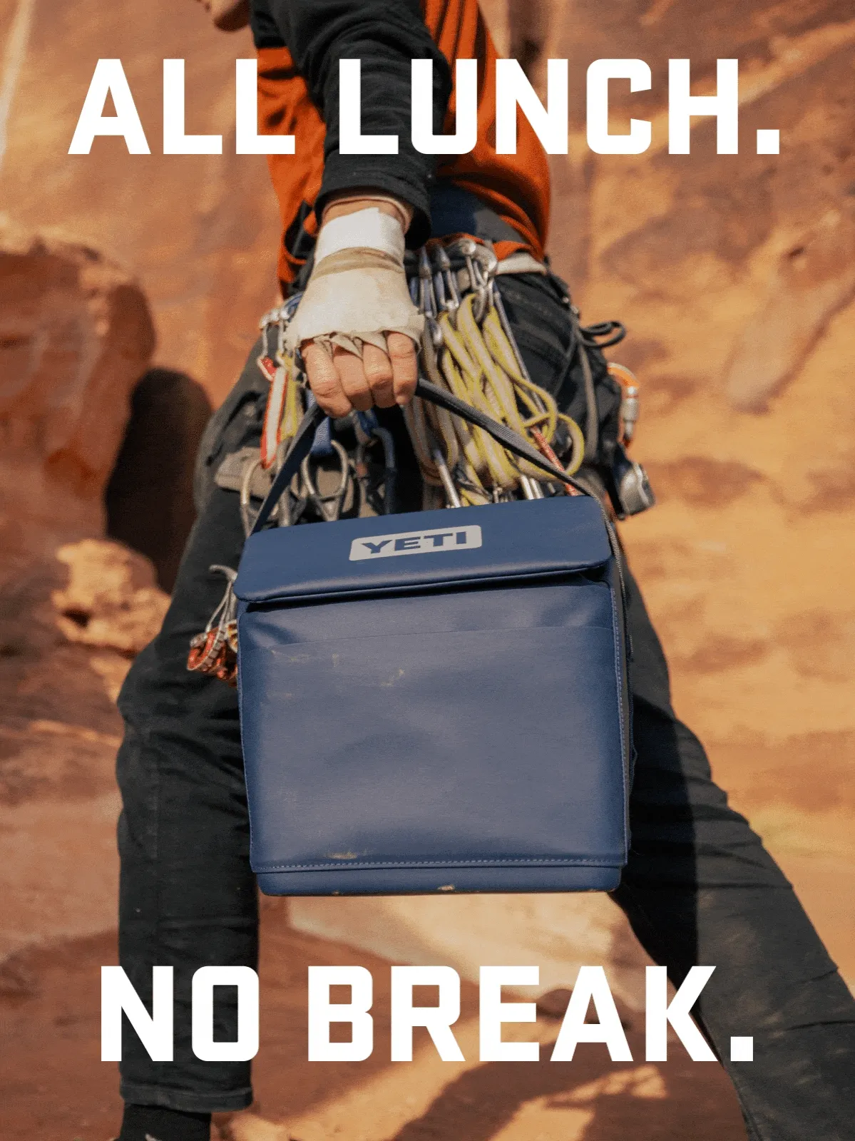 All Lunch. No Break.