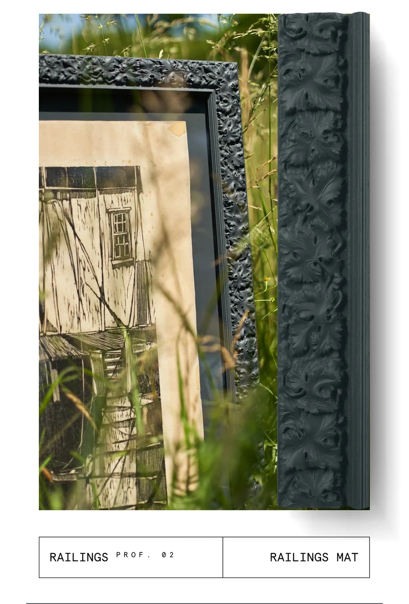 Seven new frames, seven new matching mats. All finished in the most beloved Farrow & Ball Dead Flat paint colours.