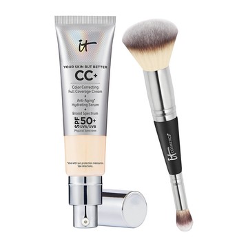 IT Cosmetics CC+ Cream SPF 50 Foundation with Brush