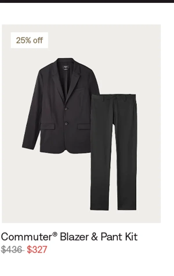 Commuter® Blazer & Pant Kit