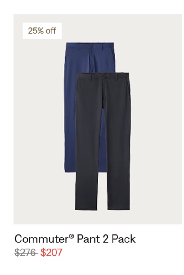 Commuter® Pant 2 Pack