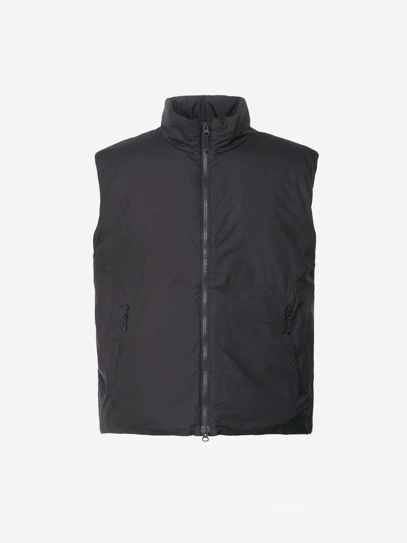 Image of Goldwin Windstopper Goretex Labs Puffy Vest - Black