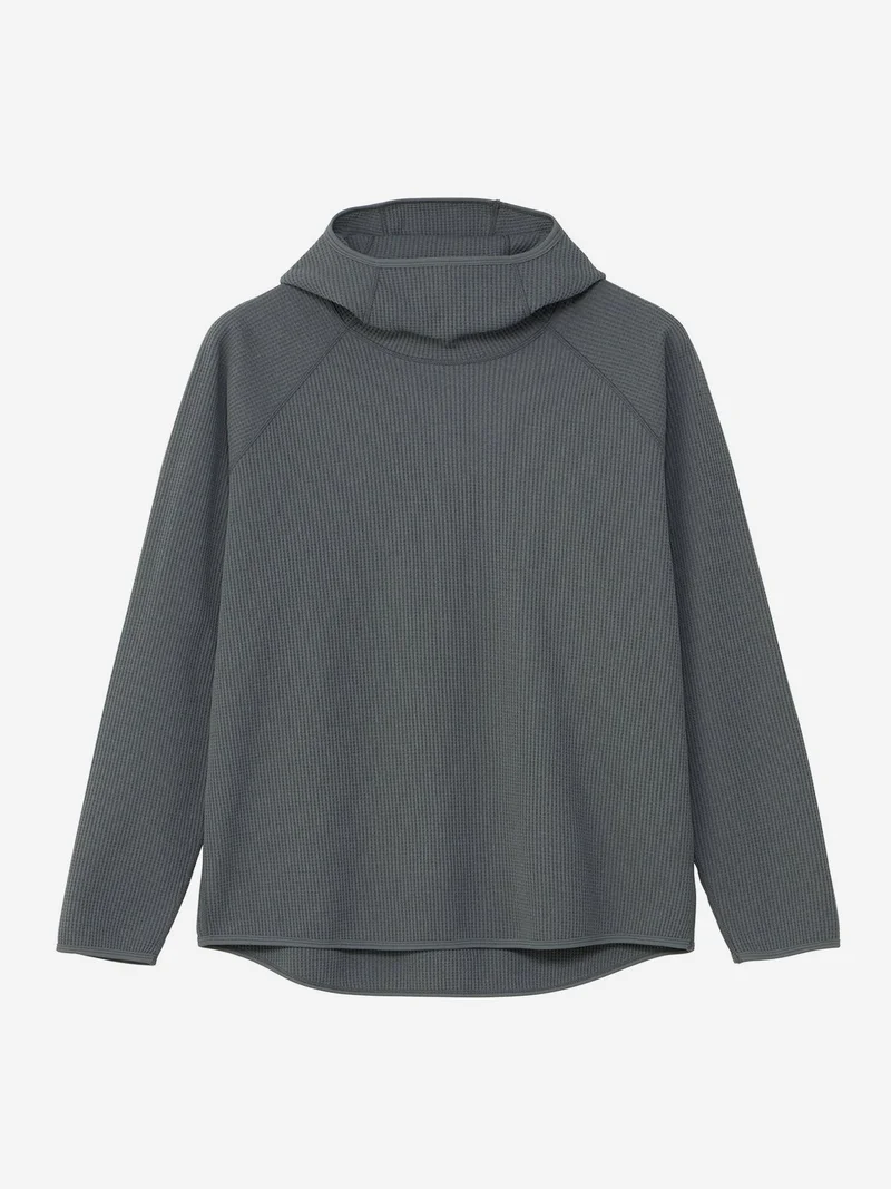 Image of Goldwin WF Light Hoodie - Cloud Grey