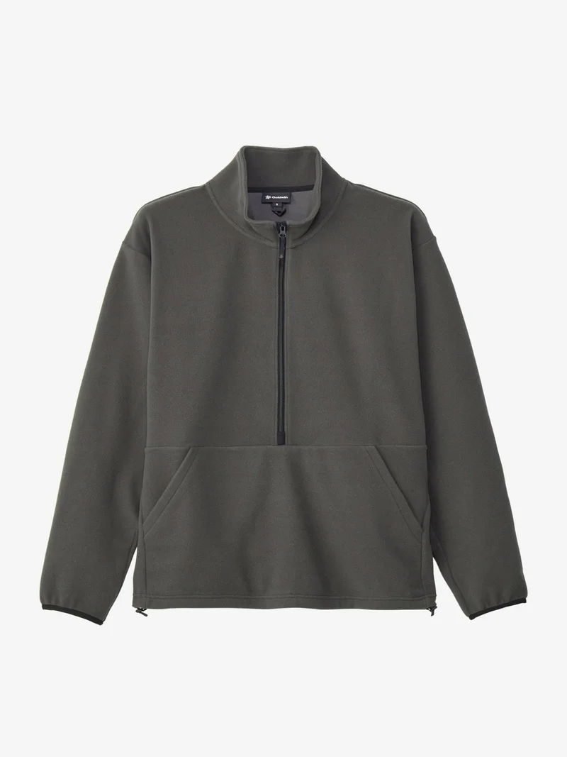 Image of Goldwin Polartec Power Stretch Half Zip Pullover - Shadow Grey