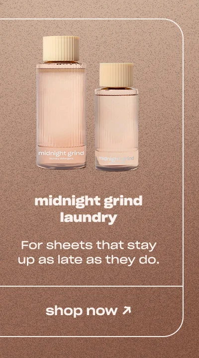 midnight grind: for sheets that stay up as late as they do.