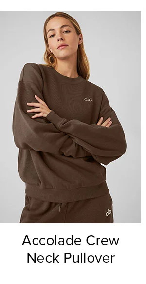 ACCOLADE CREW NECK PULLOVER