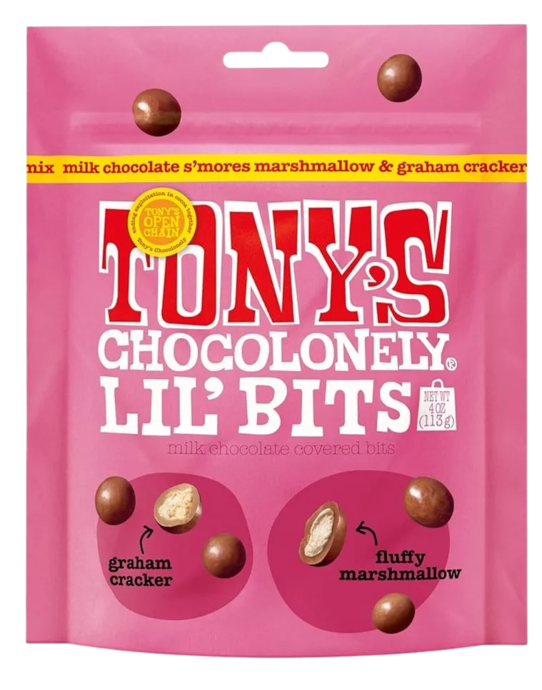 Image of Tony's Chocolonely S'mores Mix Lil Bits Milk Chocolate