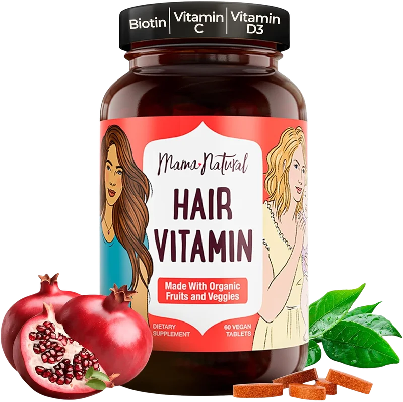 Image of Mama Natural Hair Vitamin (60 CT)