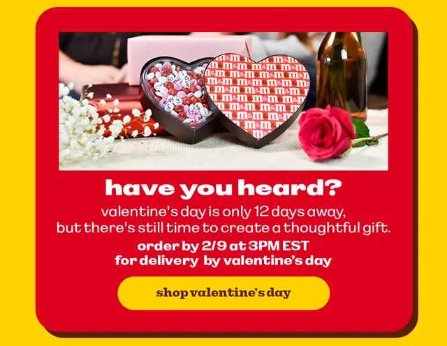 SHOP VALENTINE'S DAY