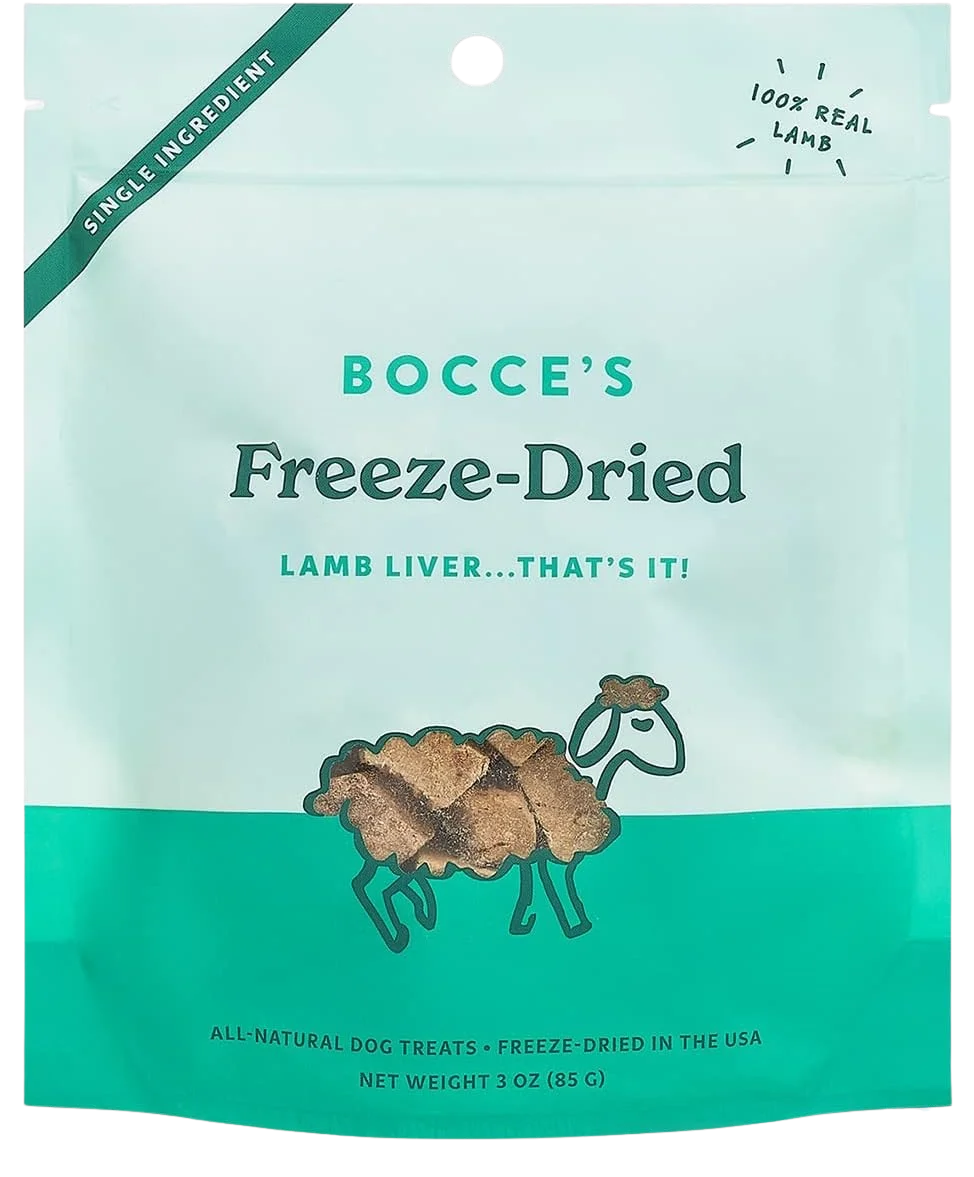 Image of Bocce's Freeze Dried Lamb Flavor Adult Dog Treat