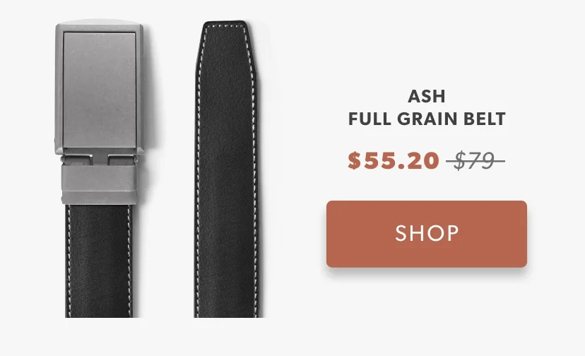 Shop Ash Full Grain Belt Shop Ash Full Grain Belt