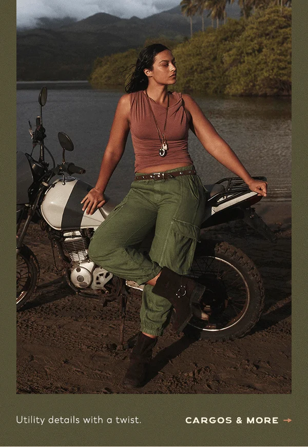 utility details with a twist. cargos and more