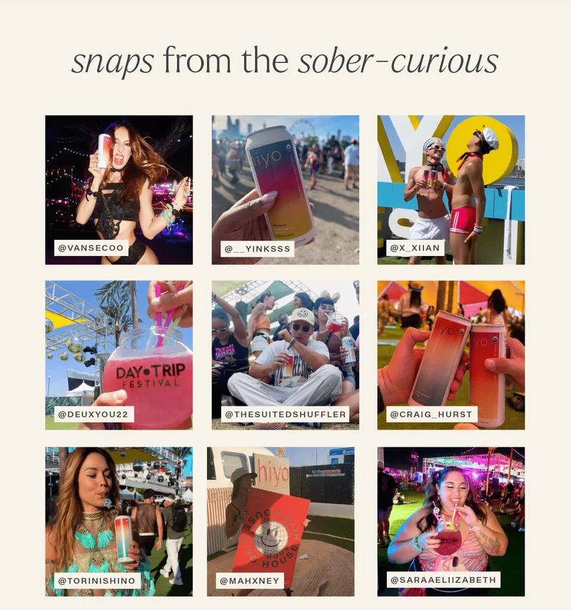 SNAPS FROM THE SOBER-CURIOUS: @vansecoo, @__yinksss, @x_xian, @deuxyou22, @thesuitedshuffler, @craig_hurst, @torinishino, @mahxney, @saraaeliizabeth.