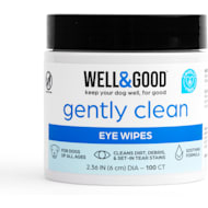 Well & Good Dog Eye Wipes, Count of 100