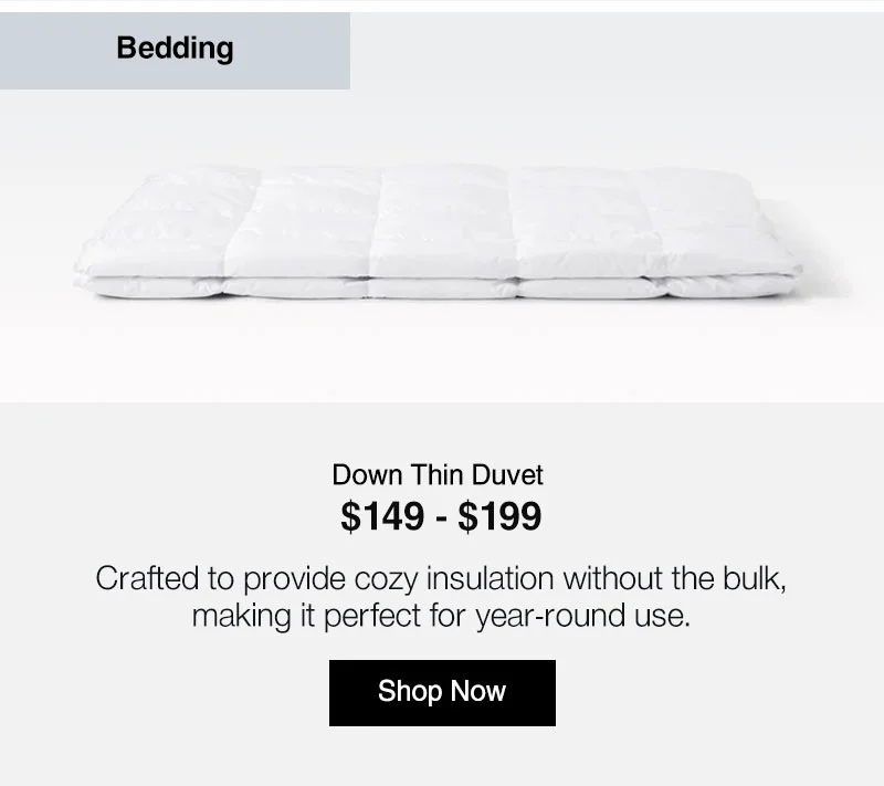 Shop Down Thin Duvet