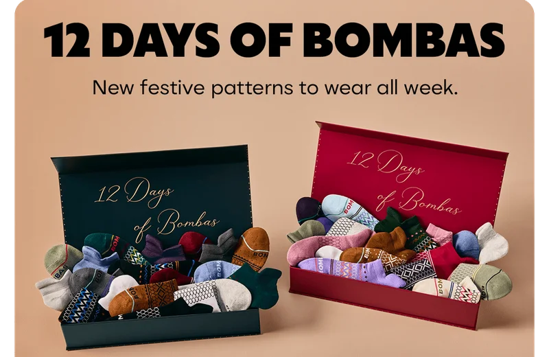 12 DAYS OF BOMBAS | New festive patterns to wear all week.