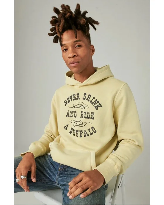 YELLOWSTONE NEVER DRINK HOODIE