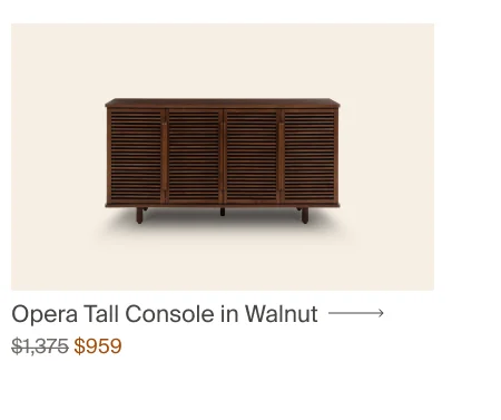 Opera Tall Media Console