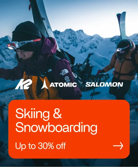 Up to 30% on Ski & Snowboard