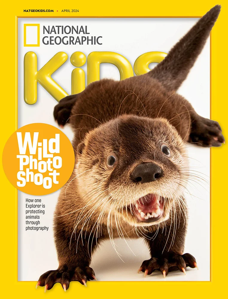 National Geographic Kids' magazine April 2024 cover