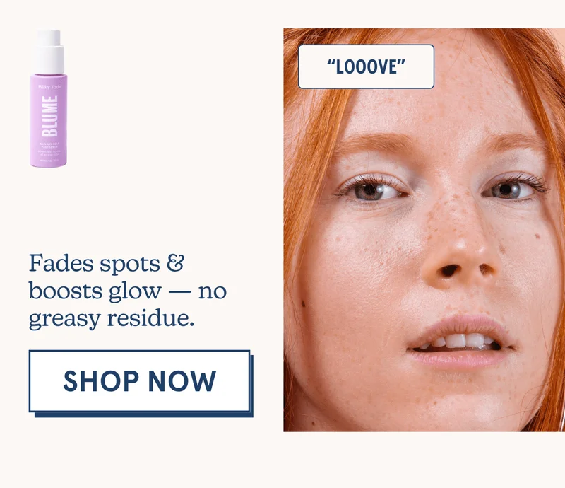Fades spots & boosts glow - no greasy residue. [SHOP NOW]