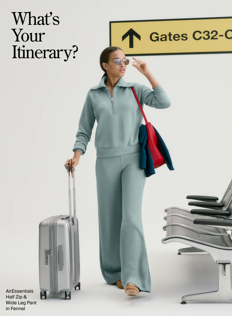 Our matching AirEssentials style always look and feel great, even if you're stuck in the middle seat.