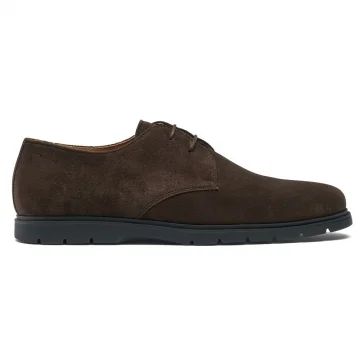 Garda Derby in Chocolate Brown Suede