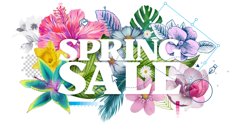 Spring Sale - 30% off all creative software!