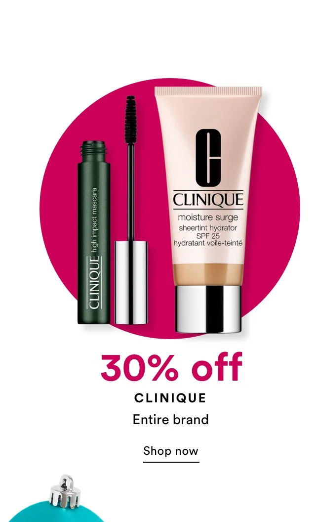 30% off Clinique