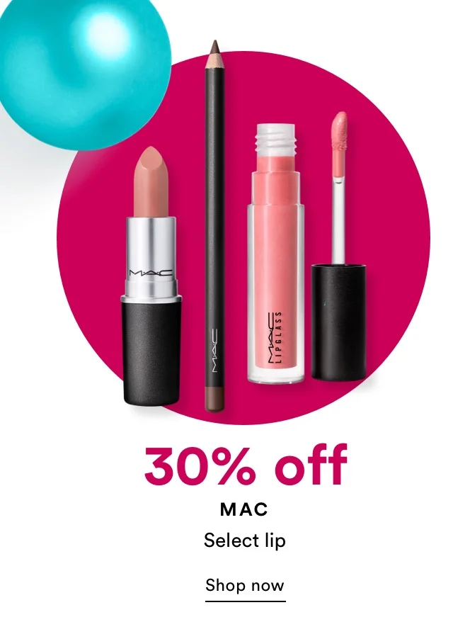 30% off MAC lip