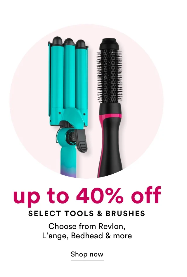 40% off Select tools & brushes