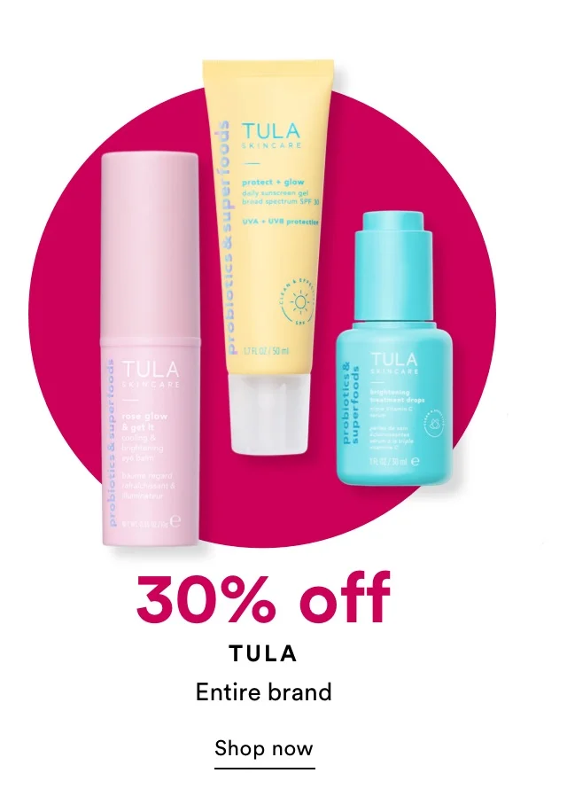 30% off Tula