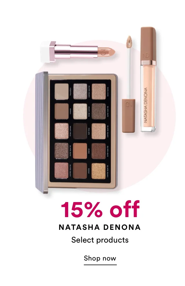 15% off Natasha Denona