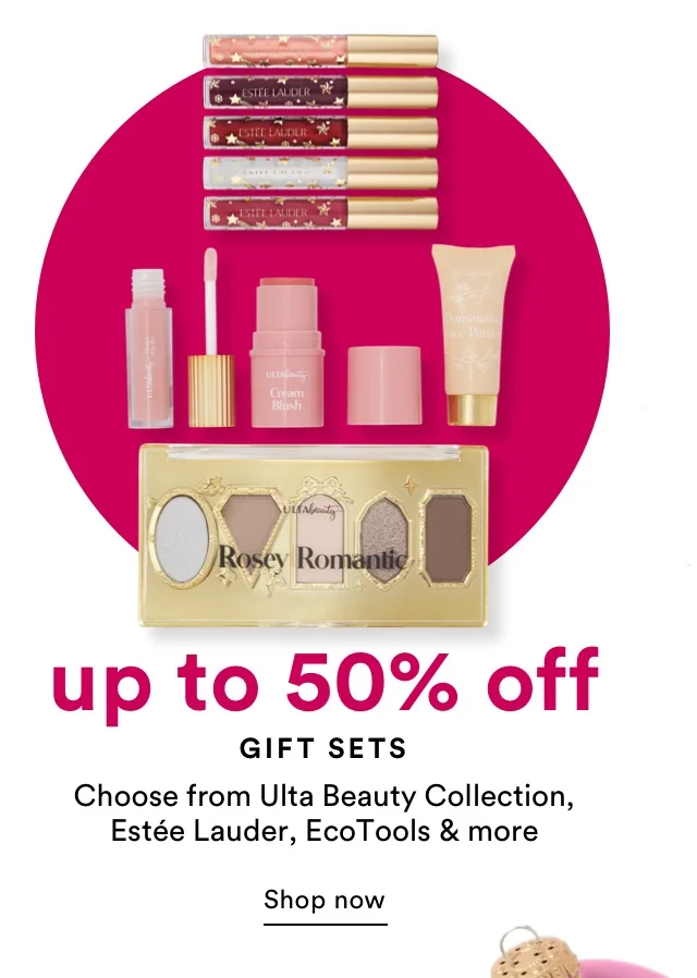 50% off Gift sets